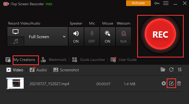 Itop screen recorder pro